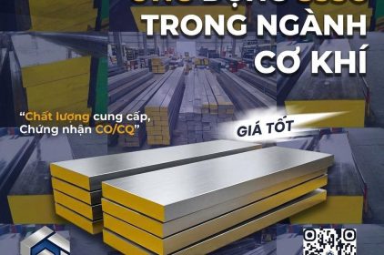 Thép Tấm S55C được ứng dụng ở đâu trong ngành cơ khí?
