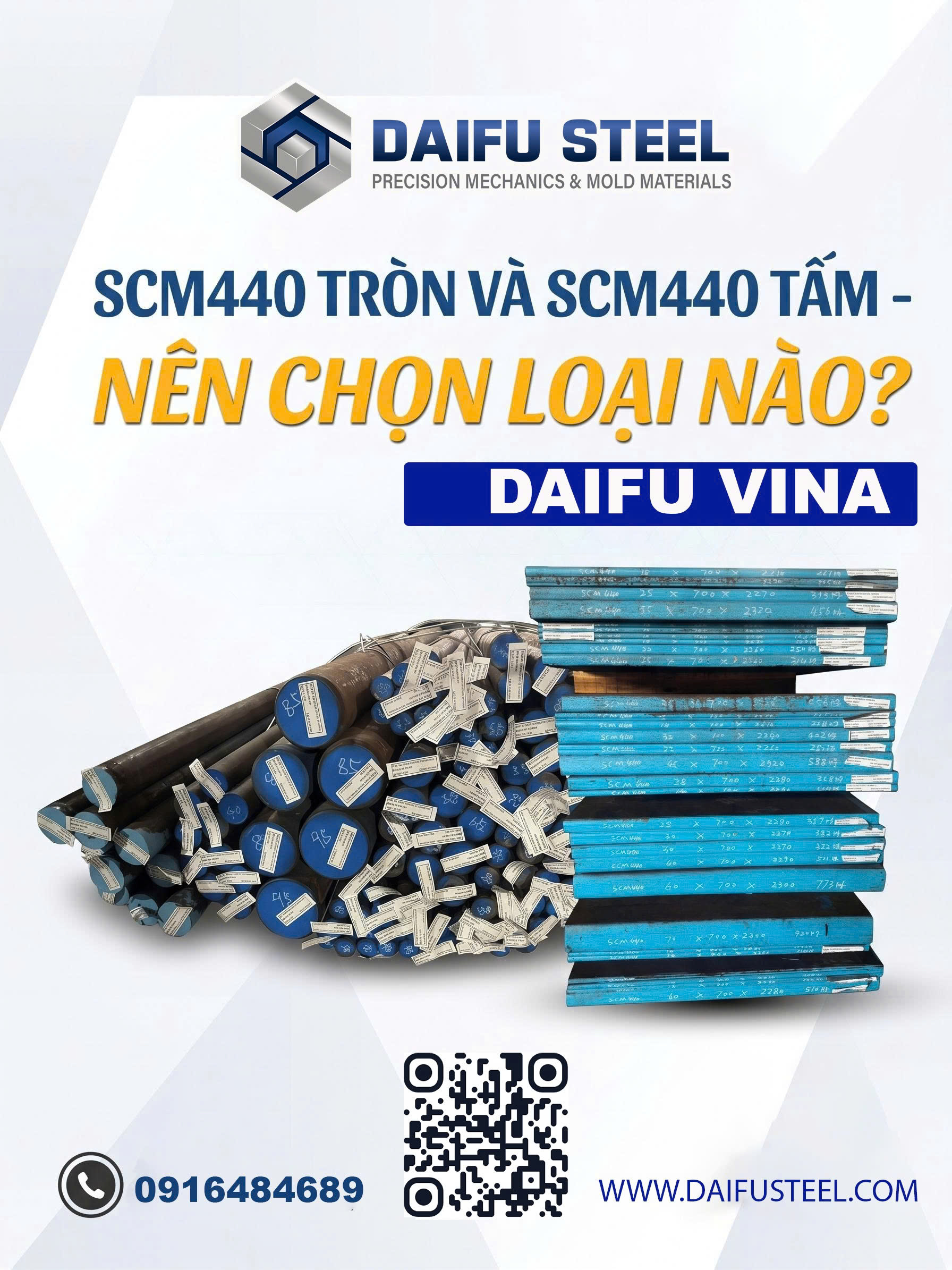 So Sánh SCM440 Tròn Và SCM440 Tấm: Nên Chọn Loại Nào?